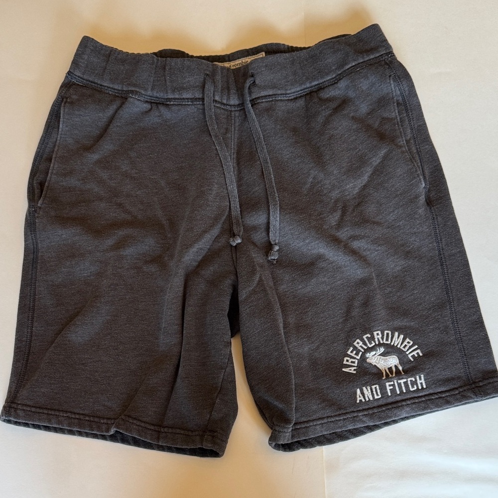 Abercrombie and Fitch Mens Grey Sweatshorts